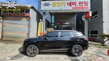 스포티지NQ5 신차틴팅 이비오스 슈젠 CX90 파인뷰 블랙박스 PPF보호필름 패키지시공