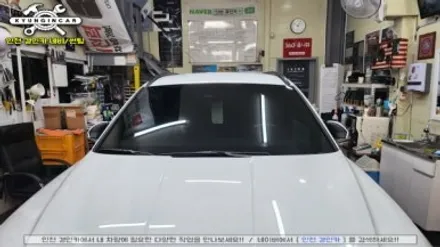 인천 루마 버텍스 썬팅샵 투싼NX4 블랙박스 PPF 신차패키지 시공작업