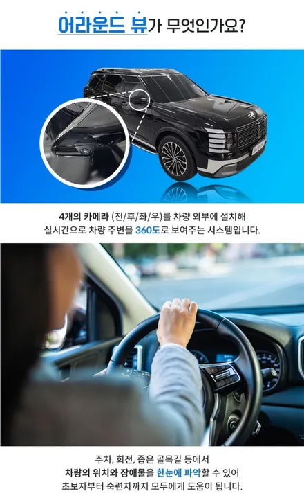 베뉴 2015 Aview 3D PLUS AI 어라운드뷰 설치했어요.