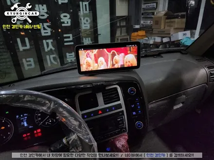 포터2 올인원 내비게이션 카나로XPLUS 설치 + 파인뷰 룸미러 블랙박스 장착