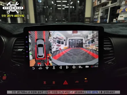 인천 카나로 X-Plus 360 안드로이드 올인원 네비와 어라운드뷰 일체형 제품 쏘렌토R 차량에 장착