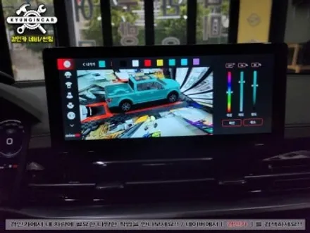 렉스턴 스포츠 쿨맨 aview 3D SMART 360 어라운드뷰 설치! 픽업트럭 필수품!