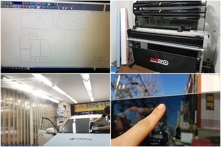 자녀를 위한 아빠의 선택! 더뉴카니발 비클시네마 레인보우 천정모니터 터치모니터 설치 / 인천 경인카