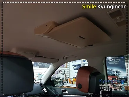 티구안 미러링 15인치 천정모니터 의뢰장착 / 인천 경인카