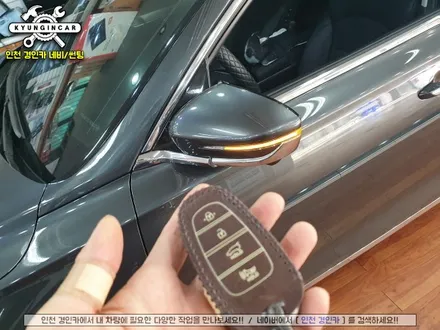 현대 더뉴그랜저 마이키 스마트도어 #도어자동열림 #트렁크제어 #후깜