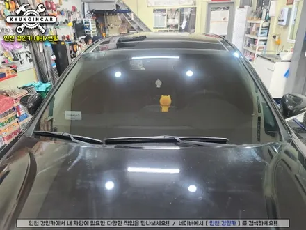 고급스런 반사필름 인천 글라스틴트 선셋 그랜저IG 썬팅제거후 재시공