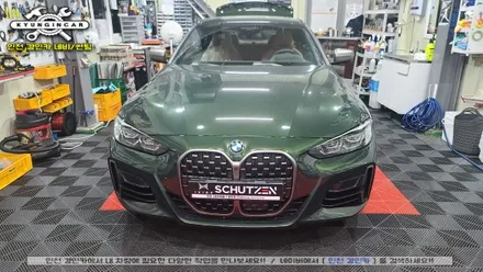 인천 BMW 440i 신차썬팅 이비오스슈젠 GX + PPF + 가죽& 유리막코팅 경인카시공