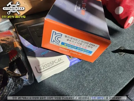 비클시네마 VC173ST 천정모니터 + 순정네비 화면연동 with 파인뷰 LX5 룸미러 풀세팅!! / 팰리세이드