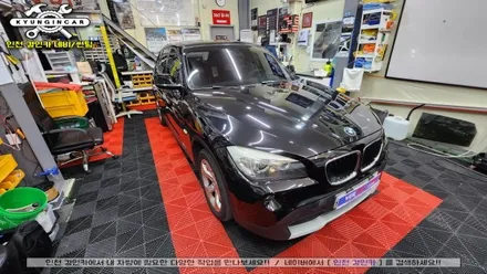 BMW X1 루마 버텍스 썬팅필름 전면 측후면 썬루프 재시공 인천 주안경인카 틴팅샵