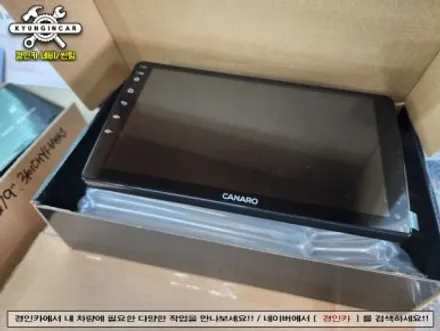 인천 카나로 Q 안드로이드 올인원 i30 PD 내비게이션 매립 작업
