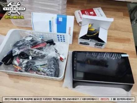 인천 아우디TT 내비매립 내비플라이 M700S 안드로이드 올인원 장착
