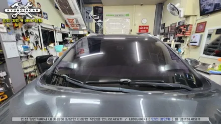 썬팅필름 제거후 재시공 올뉴쏘렌토 루마 버텍스300 틴팅작업