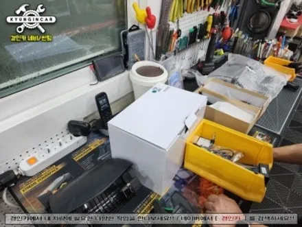 크루즈 맥가이버박 SQ 360 안드로이드와 어라운드뷰를 한번에 시공!!