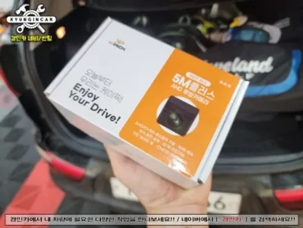맥가이어박SQ 올인원 안드로이드내비 후방카메라 스포티지R 주안경인카 장착