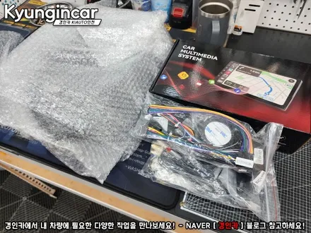 올란도 카나로 X-plus 안드로이드올인원 네비 교체했어요.
