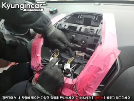 뉴투싼ix 카나로 알파 10.2인치 최고급형 안드로이드 올인원 장착완료