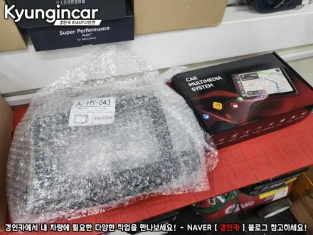아반떼HD 카나로 엑스플러스 안드로이드 네비 올인원 교체했어요.