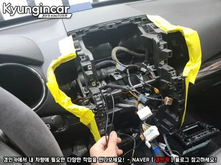 인천 쏘렌토R 카나로 Q 10인치 안드로이드 올인원 네비 교체했어요.
