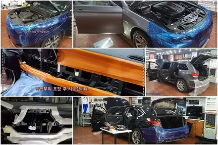 자녀를 위한 아빠의 선택! 더뉴카니발 비클시네마 레인보우 천정모니터 터치모니터 설치 / 인천 경인카