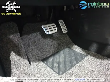 아반떼CN7 신차썬팅 레인보우V90 & 아이나비블랙박스 & PPF 패키지시공 인천경인카