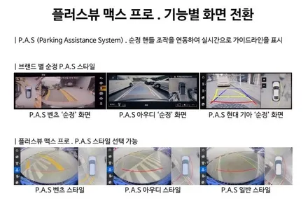 트레일블레이저 3D플러스뷰 맥스 프로 어라운드뷰 장착기