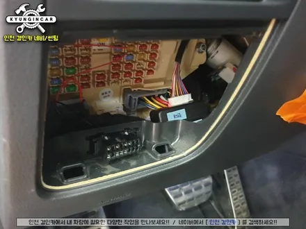 제네시스 G80 스포츠 마이키 스마트도어 모듈 시공 #근접도어