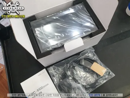 인천 안드로이드 카블릿 내비! M2C-8100A + 후방카메라 주안경인카 윈스톰 설치