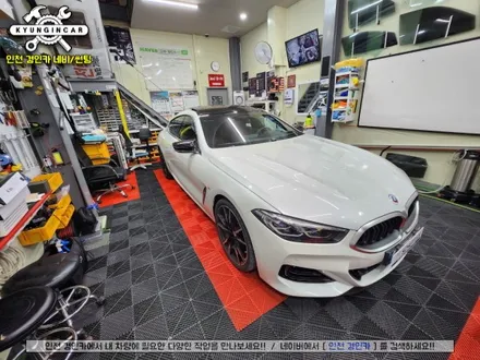 인천 수입차틴팅 BMW850i 신차썬팅 이비오스 슈젠 GX90 반사형 스퍼터필름 + PPF 시공