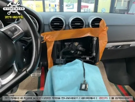 아우디TT 내비플라이 안드로이드 올인원 인천 수입차네비 장착