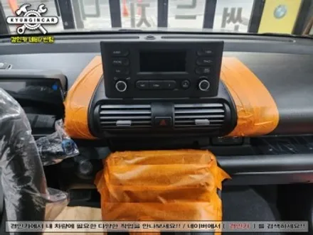 카나로 Q 올인원내비게이션 캐스퍼 차량에 장착