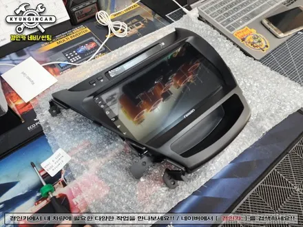 더뉴아반떼MD 카나로 Q 기본기가 탄탄한 안드로이드올인원 설치했어요.