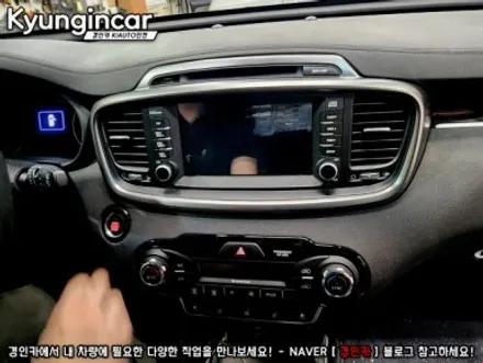 올뉴쏘렌토 카나로 엑스플러스 10인치 안드로이드 올인원 설치했어요.