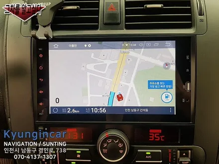 인천 모하비 안드로이드올인원 장착 유튜브 티맵 가능 / 경인카