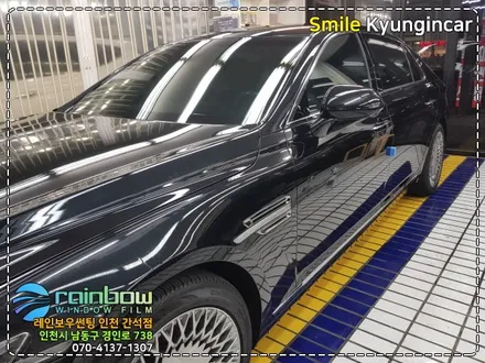 신차 제네시스 G90 레인보우썬팅 V90 V그램 틴팅 - 인천 경인카