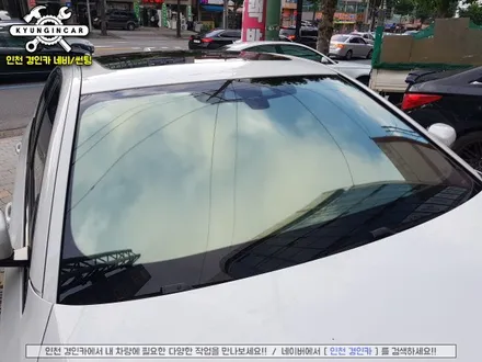 BMW 520d 틴팅!! 레인보우 V90 윈도우필름 전체 썬팅재시공 ♥인천 경인카