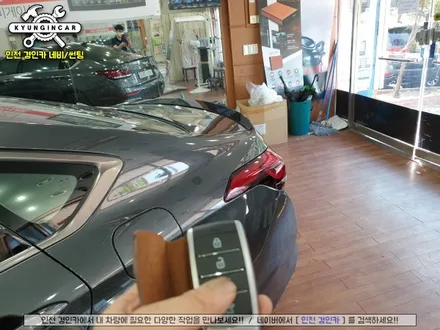 제네시스 G80 스포츠 마이키 스마트도어 모듈 시공 #근접도어