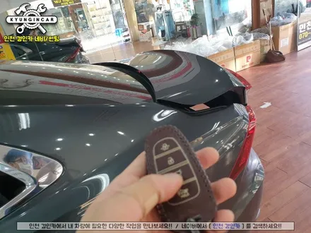 현대 더뉴그랜저 마이키 스마트도어 #도어자동열림 #트렁크제어 #후깜