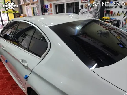 인천 수입차 썬팅! 세인트아모 스퍼터 반사필름으로 스타일변신성공! BMW 520d 재시공