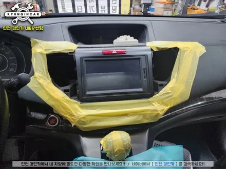 카나로 올인원 설치가능한 인천 경인카에서 혼다 CRV X-PLUS 내비매립 장착