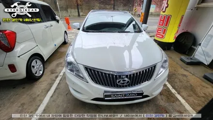 그랜저HG 전면썬팅 세인트아모 아쿠아 윈도필름 재시공 인천틴팅샵 경인카리뷰