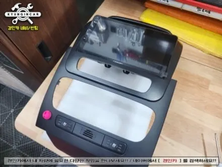인천 카나로 올인원 X-plus 뉴쏘렌토R 안드로이드 내비매립 후방카메라 교체