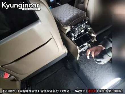 K8 노바 Z9 안드로이드 리어모니터 장착