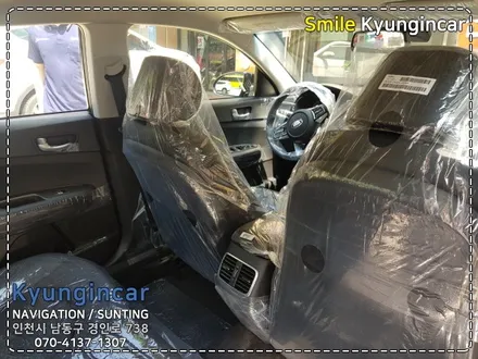 인천 신차썬팅 탁송 루마썬팅필름 시공 신형K5 - 경인카