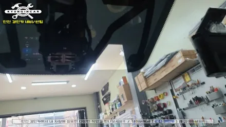 인천 글라스틴트 선셋 썬팅 올뉴말리뷰 제거후 재시공 (주안매매단지점 경인카)