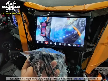 EKIY 360 어라운드뷰 안드로이드 올인원 YF소나타 인천경인카 의뢰설치