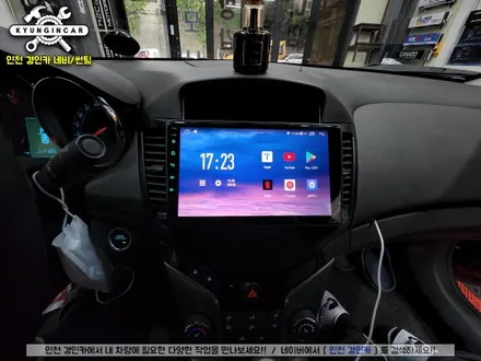 인천 크루즈 카나로 X-Plus 안드로이드 유튜브볼수있는 올인원 내비매립 장착