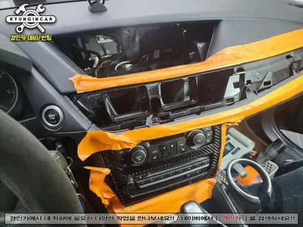인천 BMW X1 NAVIFLY 안드로이드 12인치 올인원 + 후방카메라 장착