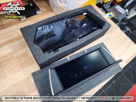 BMW GT 로이원 12.3인치 안드로이드 올인원장착 G바디 만들기