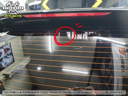 카니발KA4 파인뷰 LX7 파워 룸미러형블랙박스 설치필수!!
