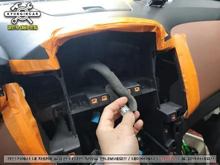 인터넷구매한 안드로이드 올인원 Srnubi 세로형제품 뉴크루즈 내비교체장착